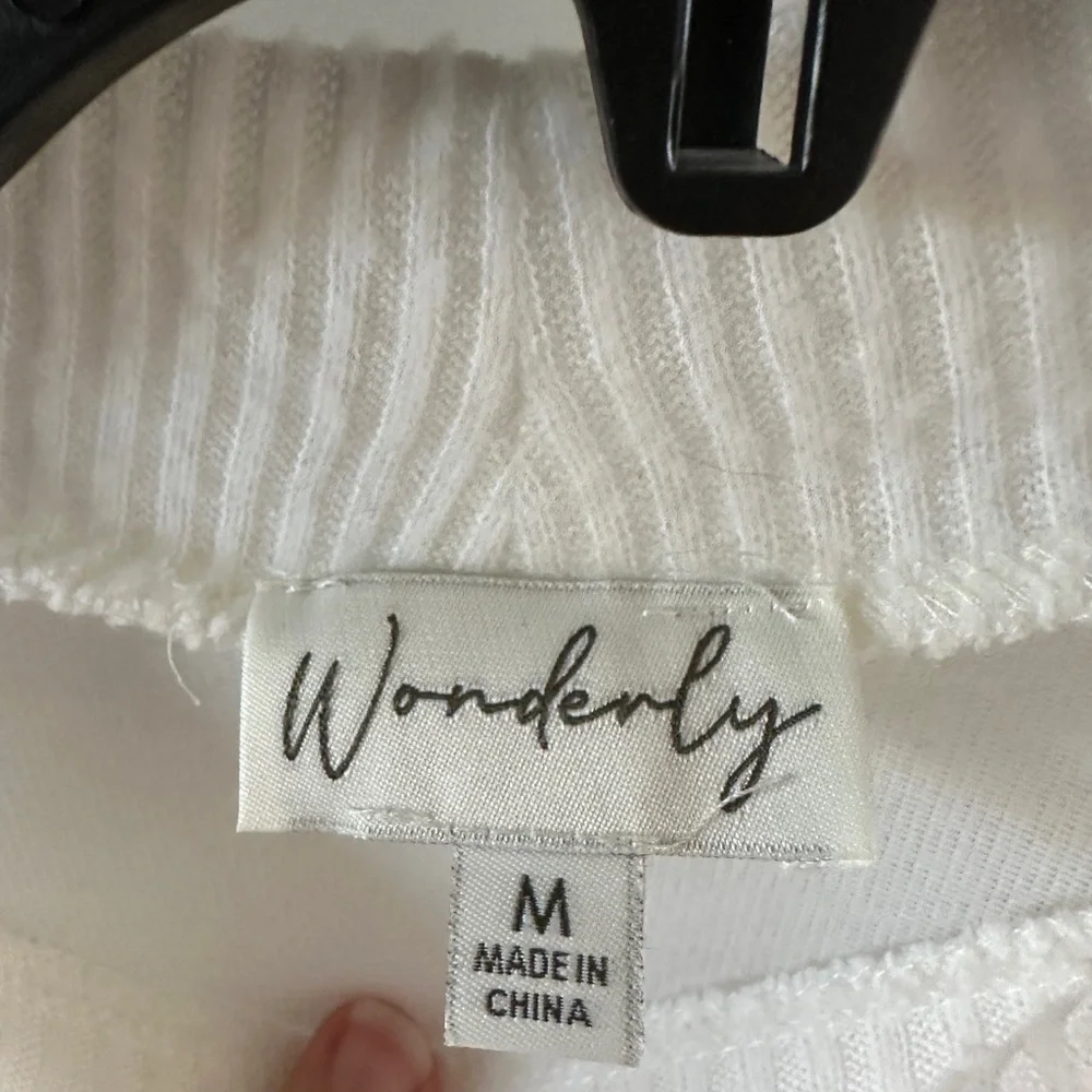 Wonderly Cream Knit Top - Picture 2 of 3